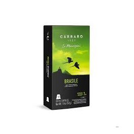Carraro Nespresso Brasile alumínium kávé kapszula 10 db 