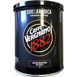 Caffé Vergnano Arabica 100 % őrölt kávé 250 g Dobozos