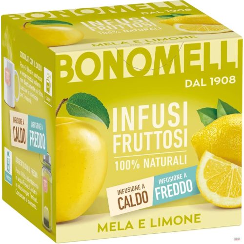 Infusi tea 10 filter mela e limone Bonomelli