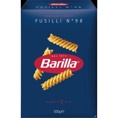 Fusilli száraztészta N'98 Barilla 500 g