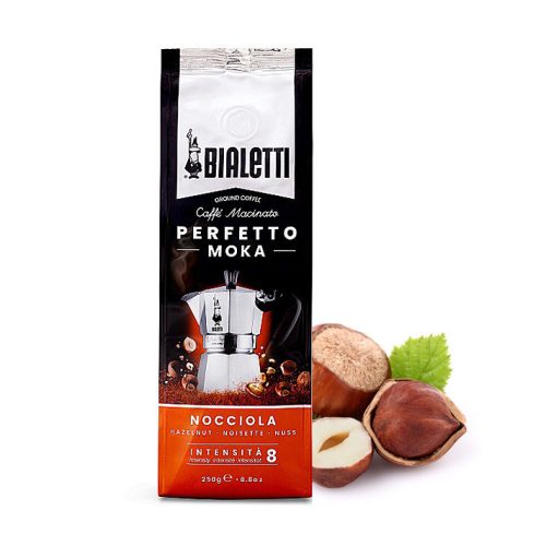 Bialetti Perfetto Moka Mogyoró ízű őrölt kávé 250g