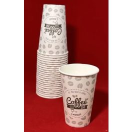 Papír pohár mintás (coffee 2GO) 3 dL 50 db / csomag