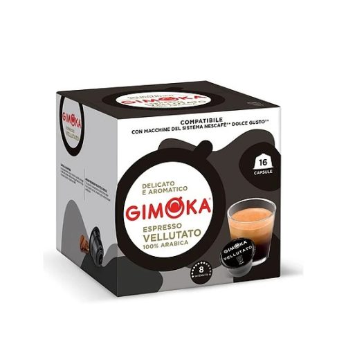 GimOka Dolce Gusto Vellutato 100% arabica kávé kapszula 16 db