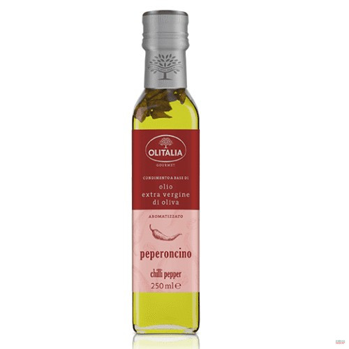Oliva olaj Extra szűz Peperoncino Chilli pepper Olitalia  250 ml