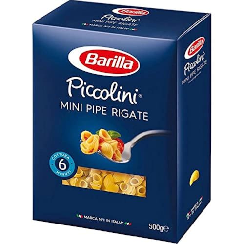 Mini Pipe Rigate Barilla 500 g
