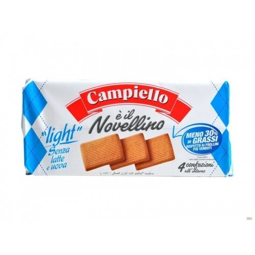 Campiello Novellino keksz tej és tojás mentes 350 g