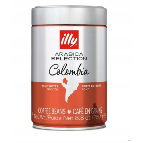Illy Colombia 100% arabica szemes kávé 250 g