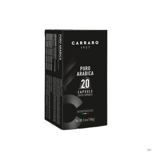 Carraro Nespresso Puro Arabica kávé kapszula 20 db 