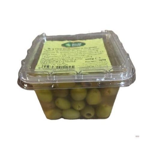 Olívabogyó zöld magozott 500g SÓS LÉBEN