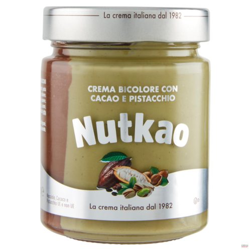Nutkao Crema Bicolore 330 g Cacao-Pistacchio