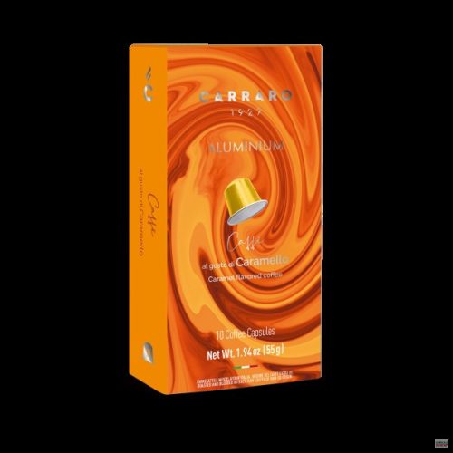 Carraro Nespresso CAFFÉ AL CARAMELLO alumínium kávé kapszula 10 db 
