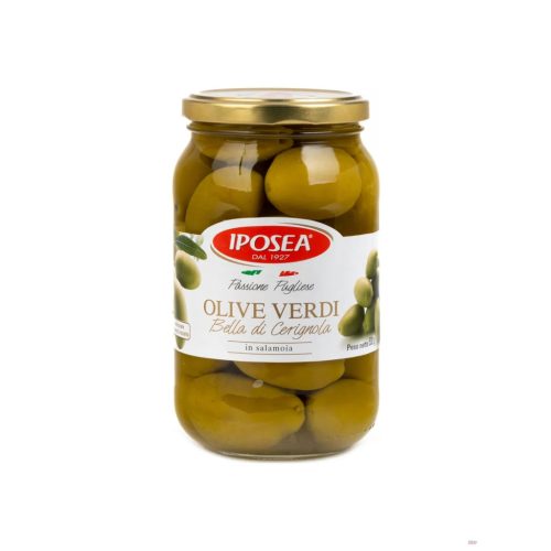 Olívabogyó zöld magos 530g Iposea Prémium