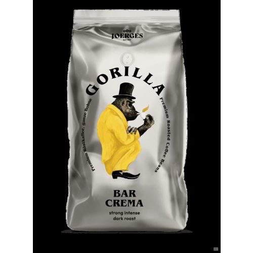 Gorilla szemes kávé 1kg Bar Crema Strong Intense