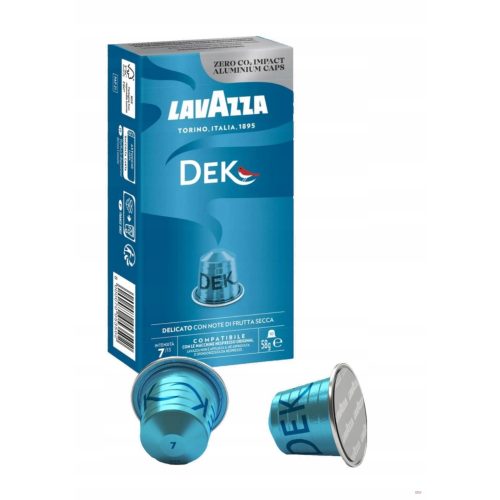 Lavazza Decaffeinated Nespresso kapszula 10db aluminium