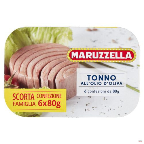 Tonhal olívaolajban Maruzzella 6*80G