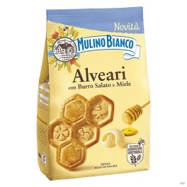 Alveari vajas,mézes keksz 300g Mulino Bianco