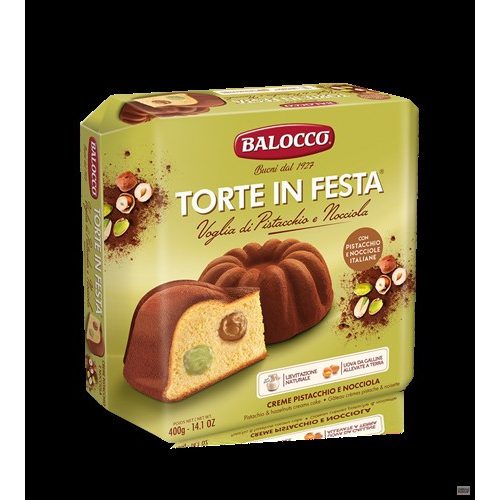 Torte in Festa di Pistacchio e Nocciola 400g Balocco