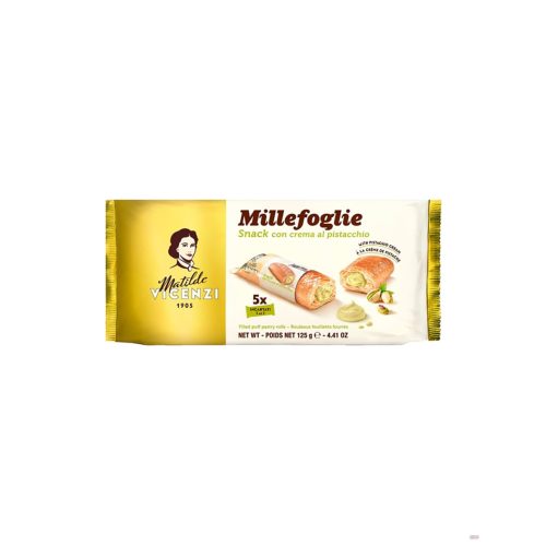 Millefoglie  snack con crema al pistacchio 125g Matilde Vicenzi