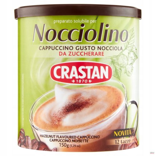 Crastan cappuccino 150g nocciolino