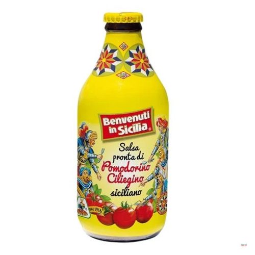 Salsa Pronta Siciliana di pomodorino Ciliegino330g Contorno