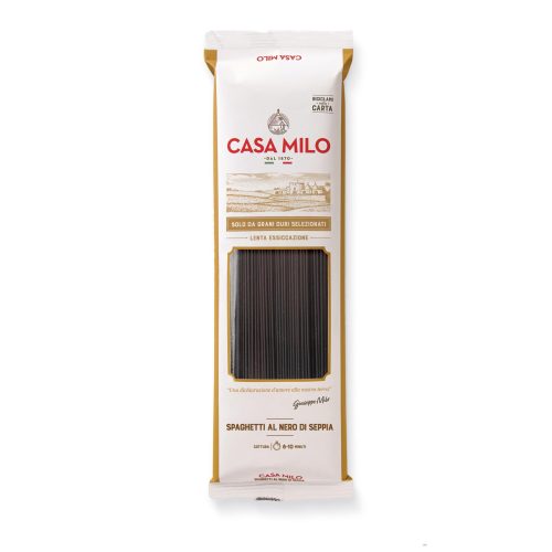 Spaghetti Nero 500g Tintahalas Casa Milo