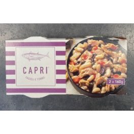 Tonhal saláta babbal 2x160g Capri