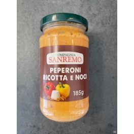 Pesto Paprika, Ricotta, Dió 185 g Sanremo