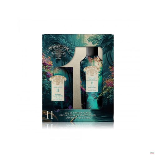 Ajándékcsomag Orchidea e Legni di Cedro - 75ML EAU DE PARFUM - 250ML TESTÁPOLÓ