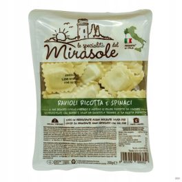 Ravioli 200g Ricotta és Spenót