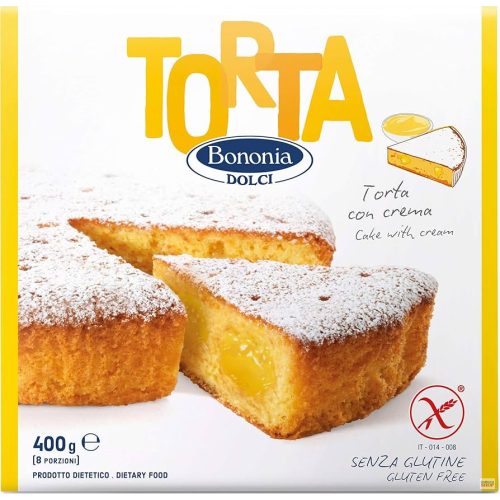 Torta con Crema  400g Bononia Gluténmentes