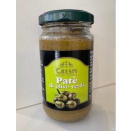 Paté di olive verdi 190g Crespi