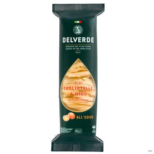 Delverde 250g Tagliatelle a Nido n91 Tojásos tészta