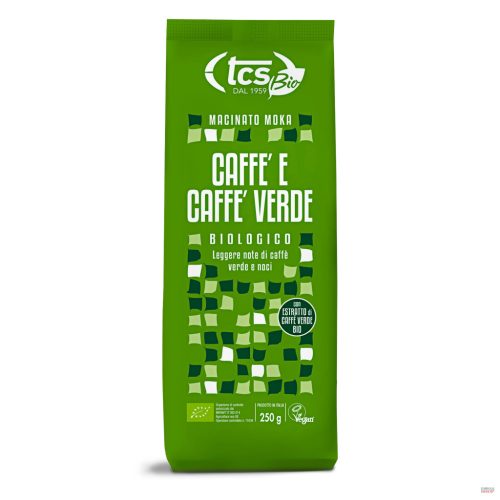 Caffé e Caffé Verde 250g őrölt kávé