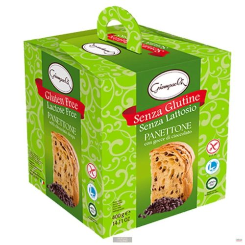 Panettone Glutén,Laktóz mentes csokis 400g Giampaoli