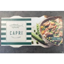Borsó tonhallal 2x160g Capri