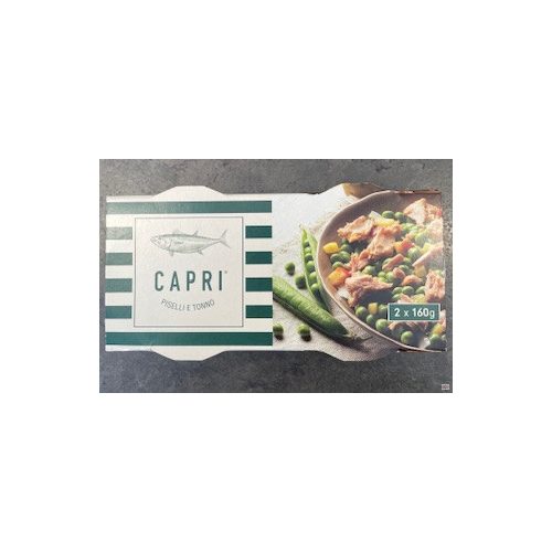 Borsó tonhallal 2x160g Capri