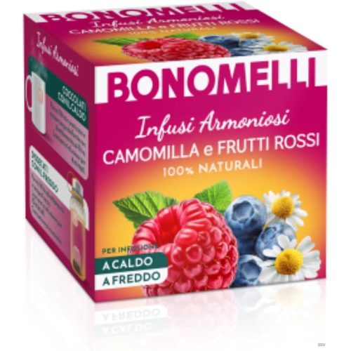 Infusi tea 12 filter Camomilla e Frutti Rossi  Bonomelli