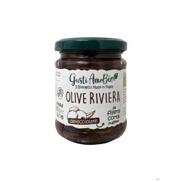 Olívabogyó Riviera 190g Gusti Amo Bio