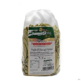   Foglie d'ulivo agli spinaci 500g Dibenedetto - spenótos