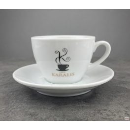 Csésze szett cappuccino Karalis
