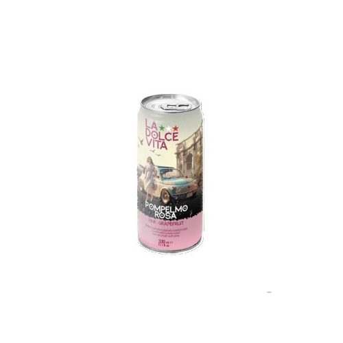 Pompelmo rosa üdítő 330ml La Dolce Vita