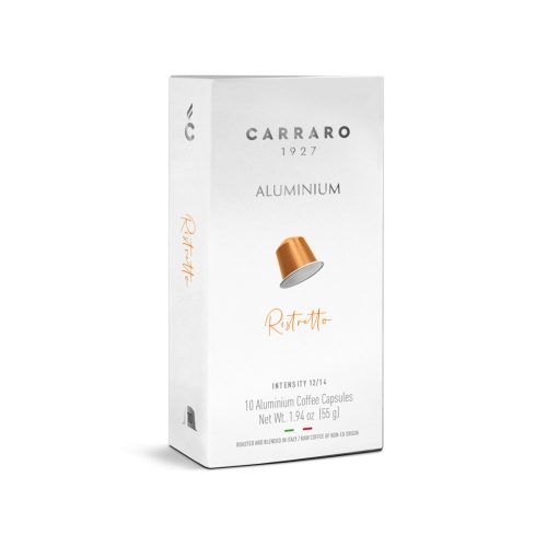 Carraro Nespresso Ristretto alumínium kávé kapszula 10 db 