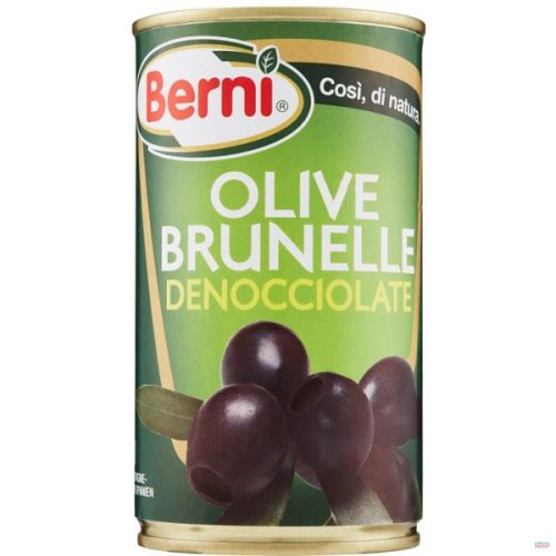 Olívabogyó fekete 350g Berni