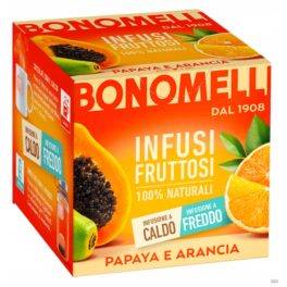 Infusi tea 12 filter Papaya e Arancia Bonomelli