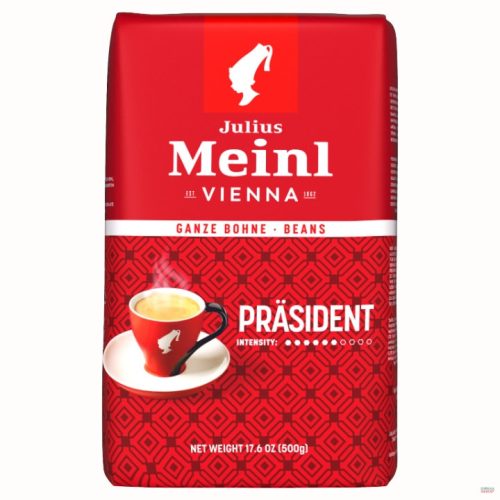Julius Meinl 500 g szemes kávé PRESIDENT