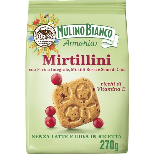 Mirtillini keksz 270 g tej- és tojásmentes