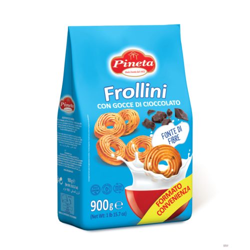 Frollin i Con Gocce Di Cioccolato 900 gr Pineta