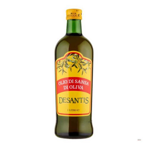 Olio di Sansa di Oliva olaj üveges, sütéshez Desantis 1 liter