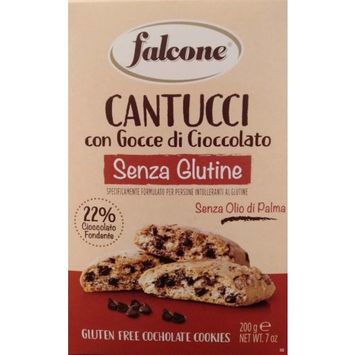 Cantuccini Cioccolato 200 g Falcone Gluténmentes