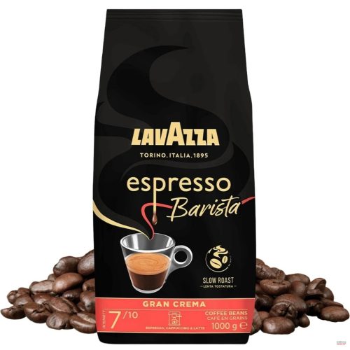 LAVAZZA Barista  Gran Crema szemes kávé 1 kg 